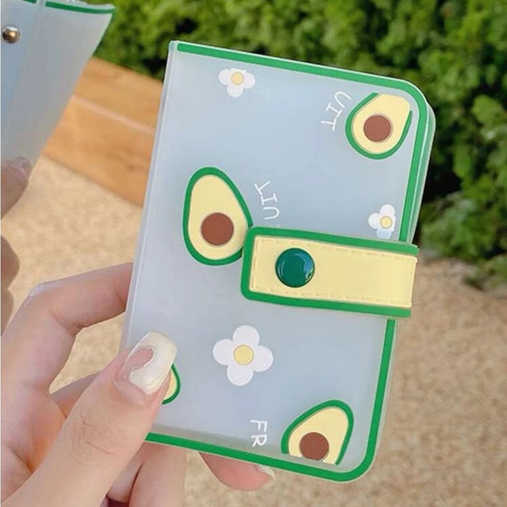 Kawaii Avocado Card Holder Mini